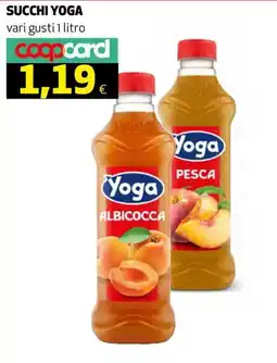 Ipercoop Succhi Yoga offerta