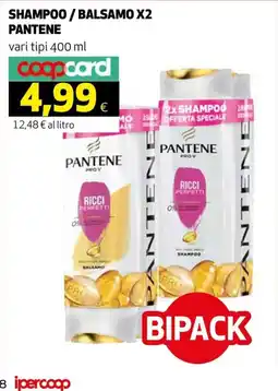 Ipercoop SHAMPOO / BALSAMO PANTENE offerta