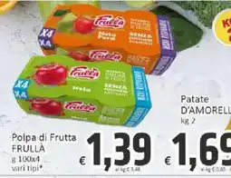 Paghi Poco Polpa di Frutta FRULLÀ offerta