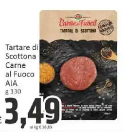 Paghi Poco Tartare di Scottona Carne al Fuoco AIA offerta