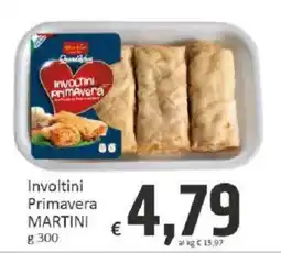 Paghi Poco Involtini Primavera MARTINI offerta