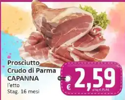 Paghi Poco Prosciutto Crudo di Parma CAPANNA offerta