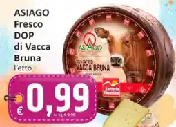 Paghi Poco ASIAGO Fresco DOP di Vacca Bruna offerta