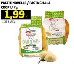Ipercoop Origine Patate Gialle Novelle offerta