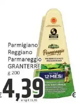 Paghi Poco Parmigiano Reggiano Parmareggio GRANTERRE offerta