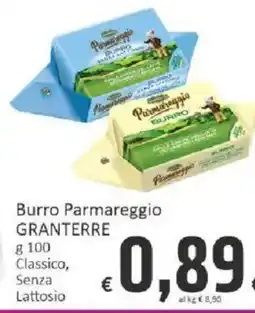 Paghi Poco Burro Parmareggio GRANTERRE offerta