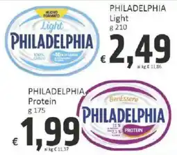 Paghi Poco PHILADELPHIA Light offerta