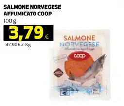 Ipercoop Salmone Norvegese Affumicato Coop offerta