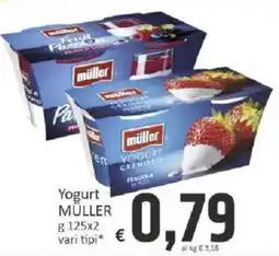 Paghi Poco Yogurt MÜLLER offerta