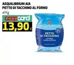 Ipercoop AEQUILIBRIUM AIA PETTO DI TACCHINO offerta
