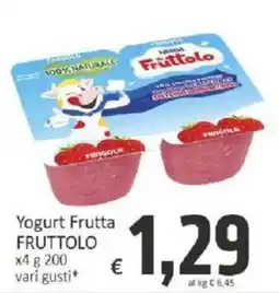 Paghi Poco Yogurt Frutta FRUTTOLO offerta