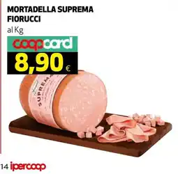 Ipercoop Mortadella Suprema Fiorucci offerta
