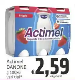 Paghi Poco Actimel DANONE offerta
