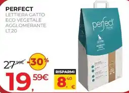 Arcaplanet PERFECT LETTIERA GATTO ECO VEGETALE AGGLOMERANTE offerta