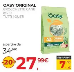 Arcaplanet OASY ORIGINAL CROCCETTE CANE offerta