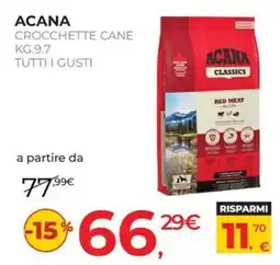 Arcaplanet ACANA CROCCETTE CANE offerta