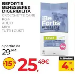 Arcaplanet Be Fortis Benessere & Digeribilità offerta