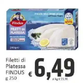 Paghi Poco Filetti di Platessa FINDUS offerta