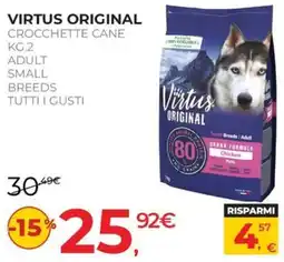 Arcaplanet Virtus Original Crocchette Cane offerta