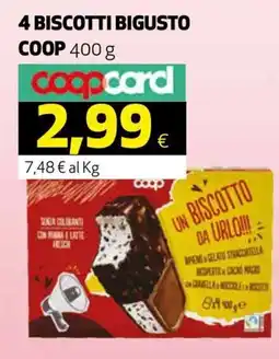 Ipercoop Biscotti Bigusto offerta