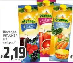 Paghi Poco Bevanda PFANNER offerta