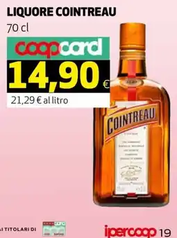 Ipercoop Liquore Cointreau offerta