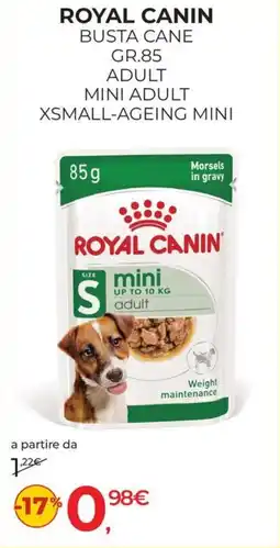 Arcaplanet Royal Canin Busta Cane offerta