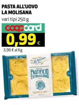 Ipercoop Pasta all'uovo La Molisana offerta