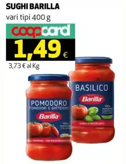 Ipercoop Sughi Barilla offerta