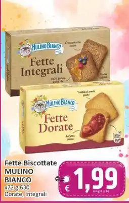 Paghi Poco Fette Biscottate MULINO BIANCO offerta