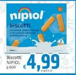 Paghi Poco Biscotti Nipiol offerta