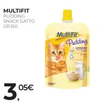 Arcaplanet Multifit Pudding Snack Gatto offerta
