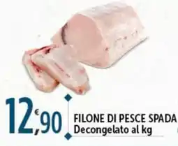 Rossotono Carrefour Filone di pesce spada offerta