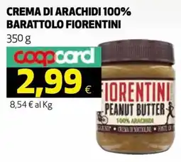 Ipercoop Crema di arachidi Fiorentini offerta