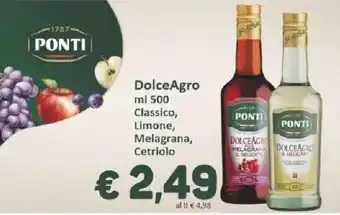 Paghi Poco DolceAgro PONTI offerta