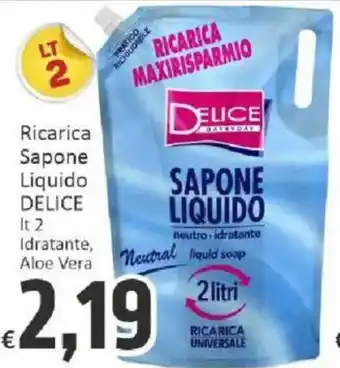 Paghi Poco Sapone Liquido DELICE offerta