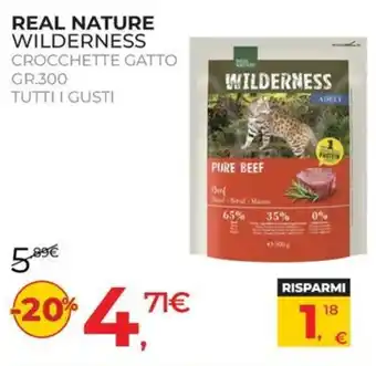 Arcaplanet REAL NATURE WILDERNESS CROCCHEtte GATTO offerta