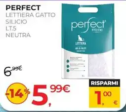 Arcaplanet perfect LETTIERA GATTO SILICIO offerta