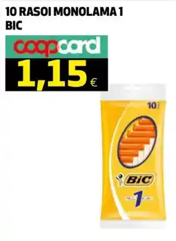 Ipercoop Rasoi monolama BIC offerta