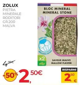 Arcaplanet ZOLUX Pietra Minerale Roditori offerta