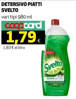 Ipercoop Detersivo piatti Svelto offerta