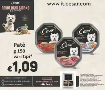 Paghi Poco Patè Cesar offerta