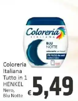 Paghi Poco Coloreria Italiana Tutto in 1 HENKEL Nero, Blu Notte offerta