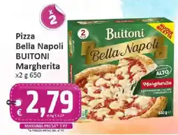 Paghi Poco Pizza Bella Napoli BUITONI Margherita offerta