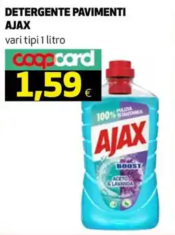 Ipercoop Detergente Pavimenti Ajax offerta