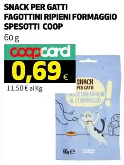 Ipercoop Fagottini ripieni formaggio Spesotti Coop offerta