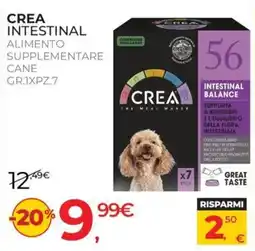 Arcaplanet CREA INTESTINAL ALIMENTO SUPPLEMENTARE CANE offerta
