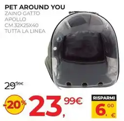 Arcaplanet ZAINO GATTO APOLLO offerta