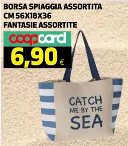 Ipercoop Borsa spiaggia assortita offerta