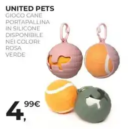 Arcaplanet UNITED PETS GIOCO CANE PORTAPALLINA offerta